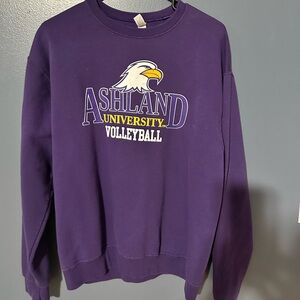 Size medium Ashland University Volleyball sweatshirt